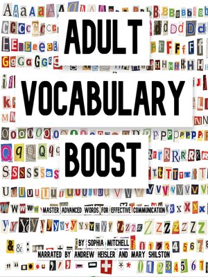 cover image of Adult Vocabulary Boost